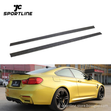 Forged Carbon Fiber Side Skirts for BMW F82 F83 M4 & F80 M3 2015-2019